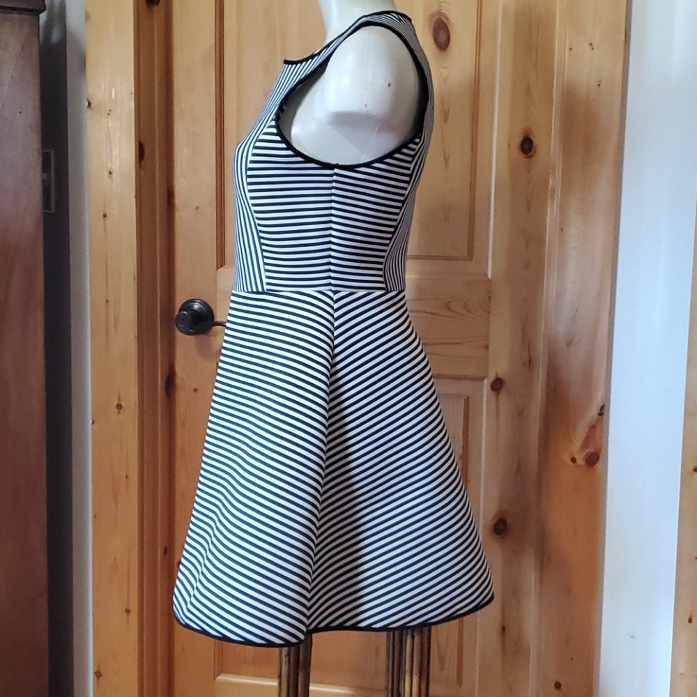 Monteau LA striped sun-dress